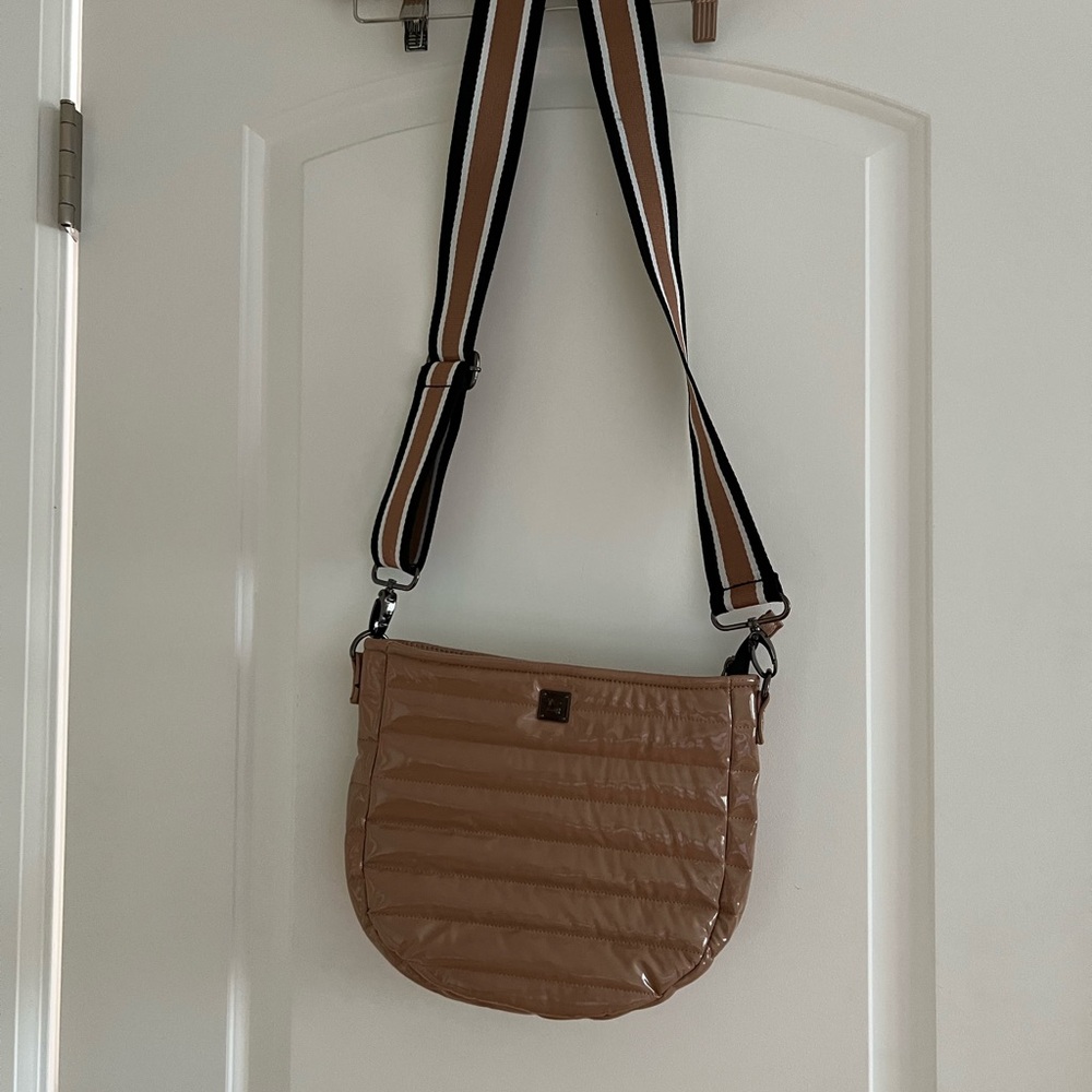 THINK ROYLN Tan Crossbody Bag